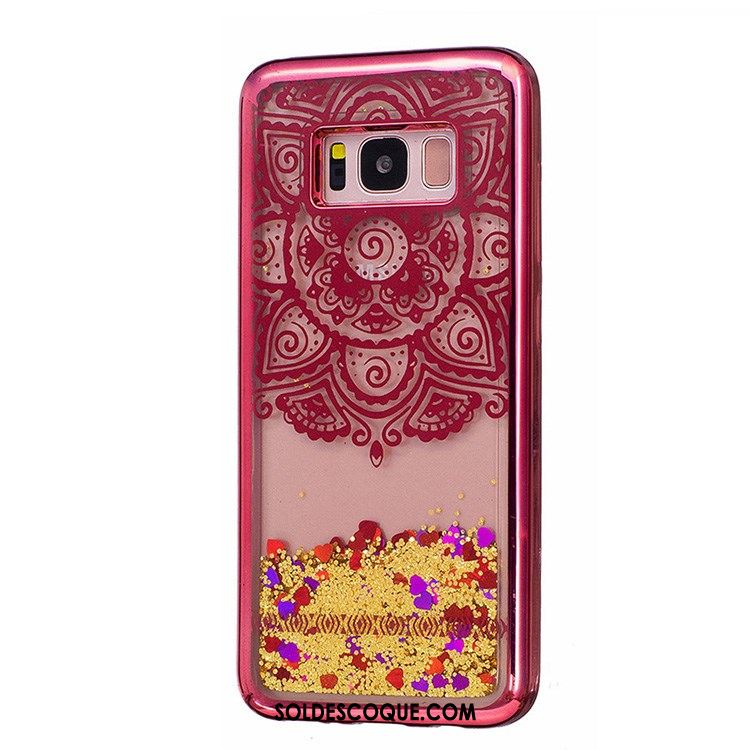 Coque Samsung Galaxy S7 Protection Étoile Étui Rose Téléphone Portable Soldes