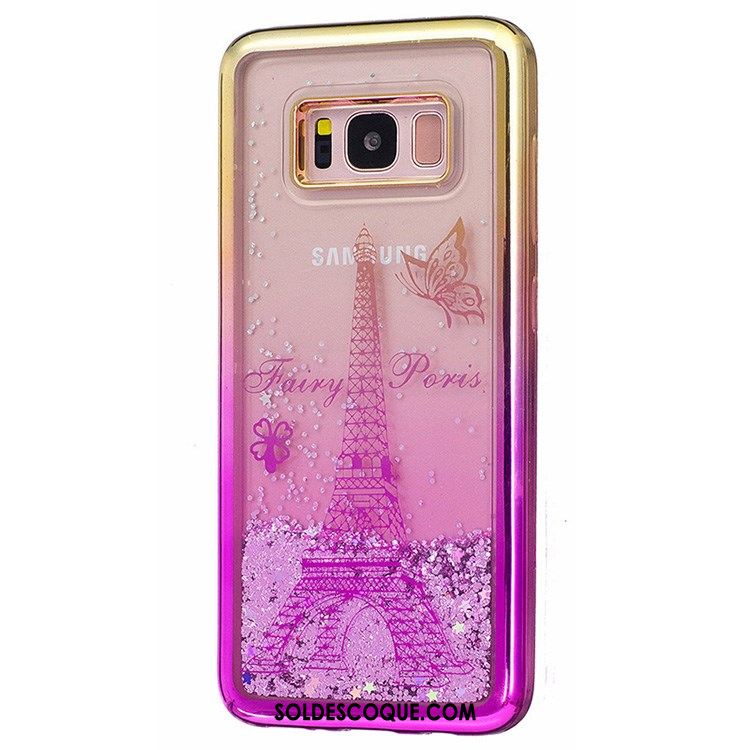 Coque Samsung Galaxy S7 Protection Étoile Étui Rose Téléphone Portable Soldes