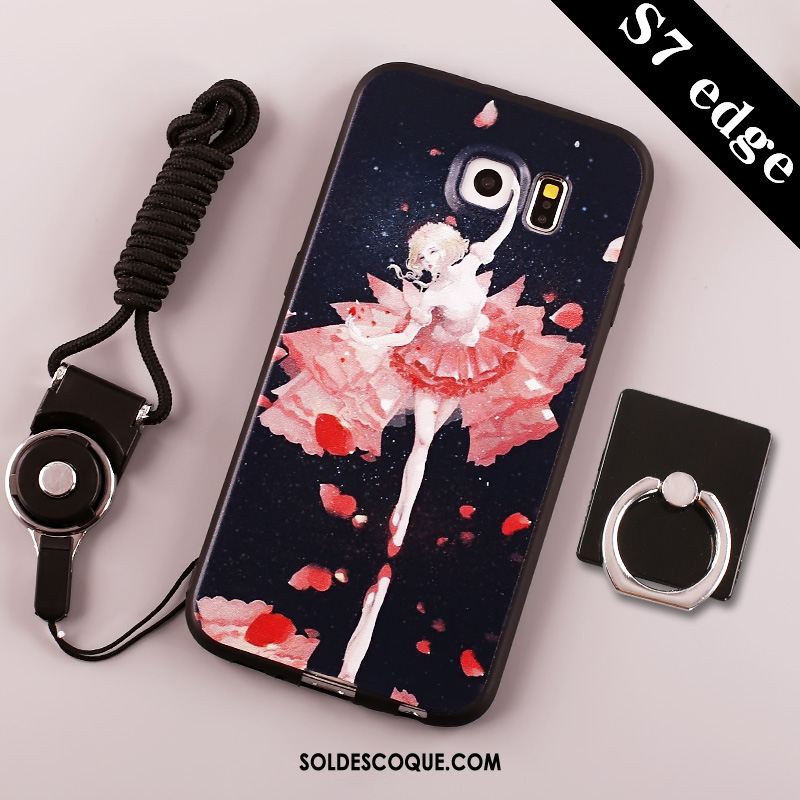 Coque Samsung Galaxy S7 Téléphone Portable Étoile Dessin Animé Protection Étui Pas Cher