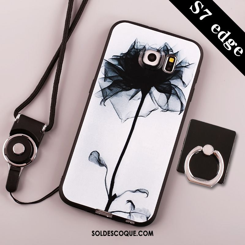 Coque Samsung Galaxy S7 Téléphone Portable Étoile Dessin Animé Protection Étui Pas Cher