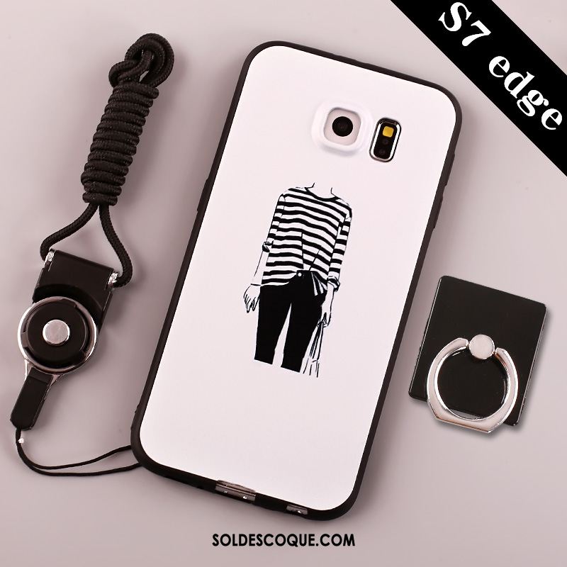 Coque Samsung Galaxy S7 Téléphone Portable Étoile Dessin Animé Protection Étui Pas Cher