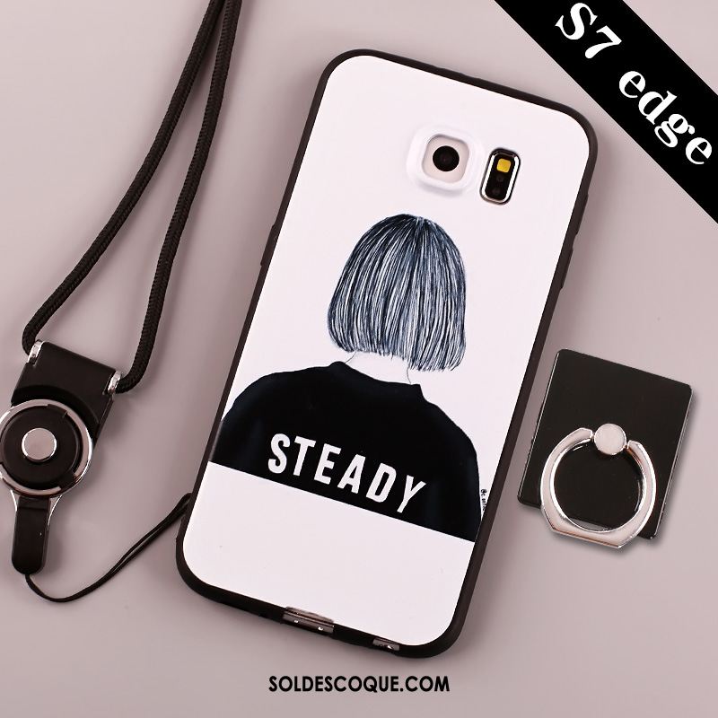 Coque Samsung Galaxy S7 Téléphone Portable Étoile Dessin Animé Protection Étui Pas Cher