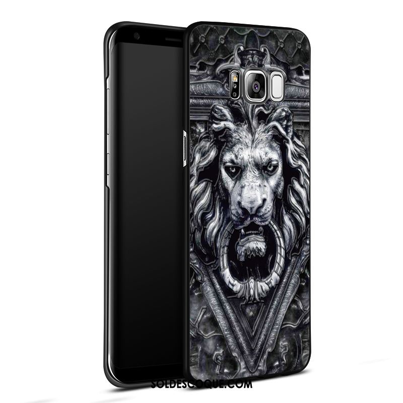 Coque Samsung Galaxy S8+ Bleu Gaufrage Protection Dimensionnel Étui En Ligne