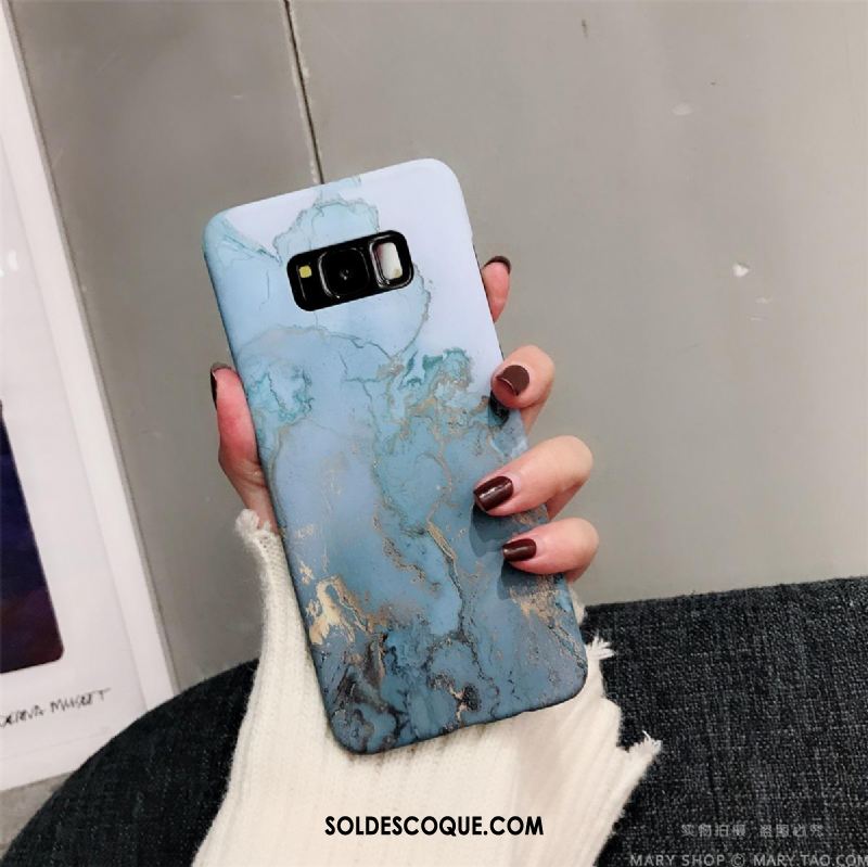 Coque Samsung Galaxy S8 Border Très Mince Rose Grand Étoile En Ligne