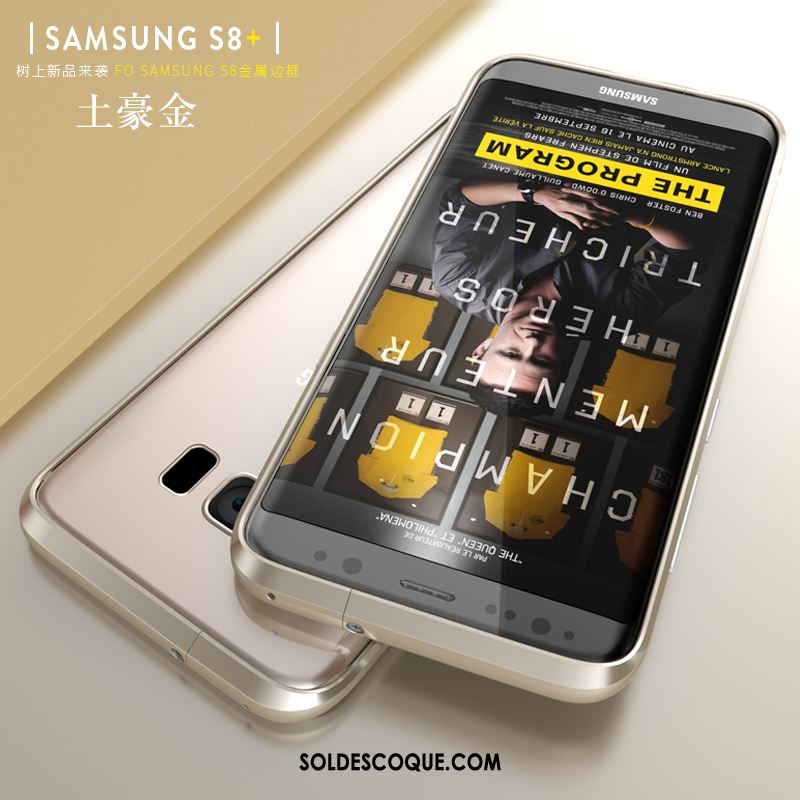Coque Samsung Galaxy S8+ Border Téléphone Portable Difficile Étui Incassable Housse Soldes