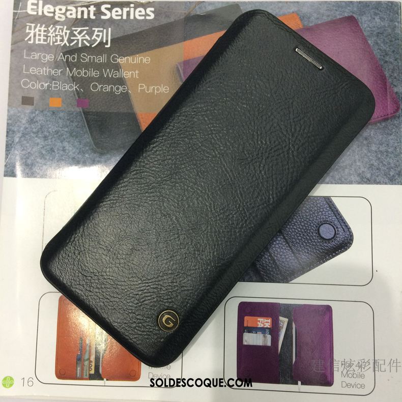 Coque Samsung Galaxy S8 Business Carte Noir Étoile Étui Pas Cher