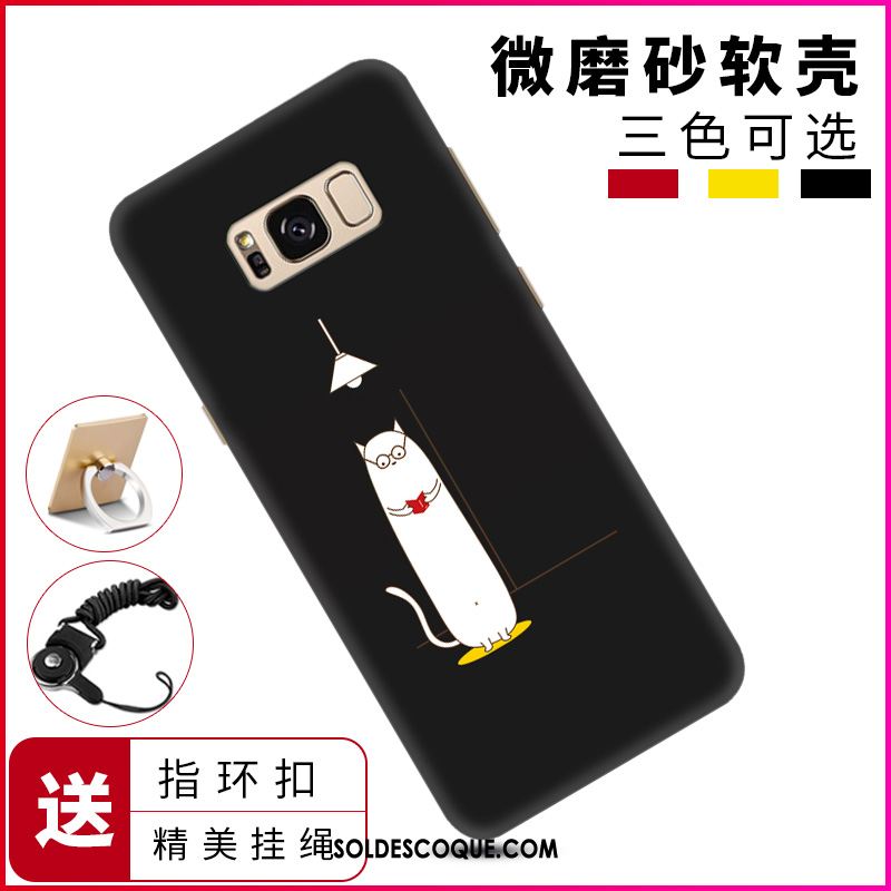 Coque Samsung Galaxy S8 Créatif Dessin Animé Étui Personnalité Fluide Doux Soldes