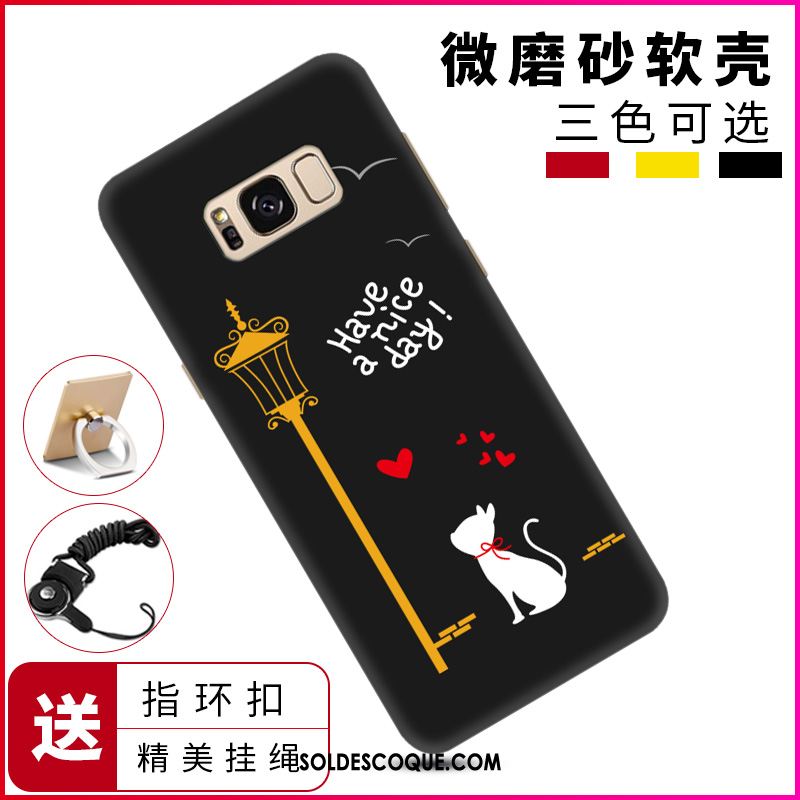 Coque Samsung Galaxy S8 Créatif Dessin Animé Étui Personnalité Fluide Doux Soldes