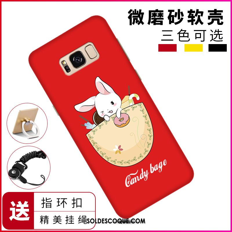 Coque Samsung Galaxy S8 Créatif Dessin Animé Étui Personnalité Fluide Doux Soldes