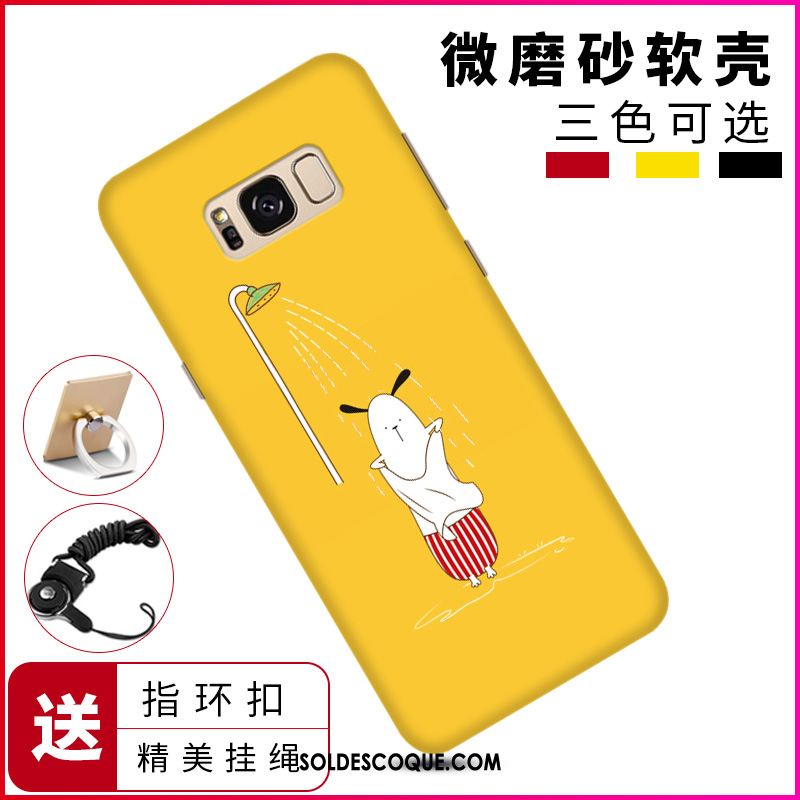 Coque Samsung Galaxy S8 Créatif Dessin Animé Étui Personnalité Fluide Doux Soldes