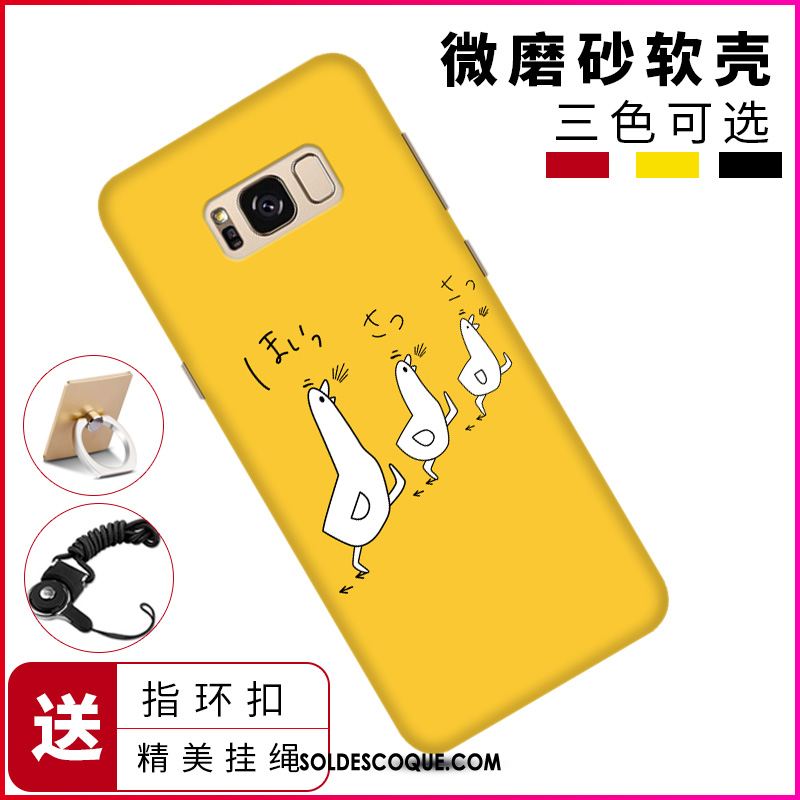 Coque Samsung Galaxy S8 Créatif Dessin Animé Étui Personnalité Fluide Doux Soldes