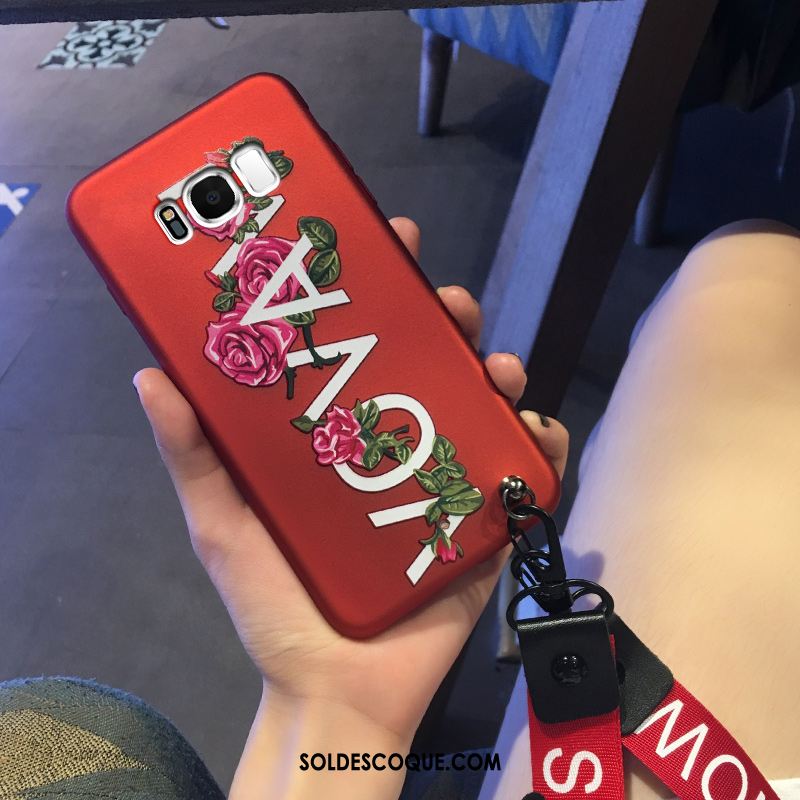 Coque Samsung Galaxy S8 Dessin Animé Créatif Téléphone Portable Personnalité Net Rouge Soldes