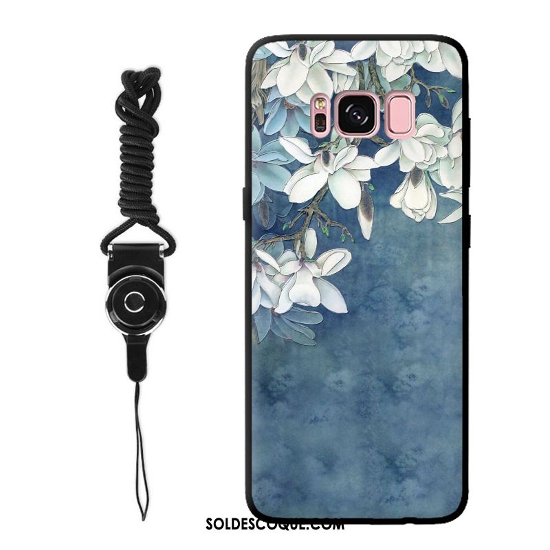 Coque Samsung Galaxy S8+ Fleurs Silicone Incassable Tout Compris Étoile En Ligne