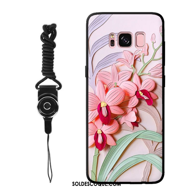 Coque Samsung Galaxy S8+ Fleurs Silicone Incassable Tout Compris Étoile En Ligne