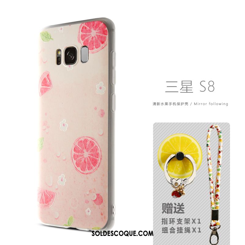 Coque Samsung Galaxy S8 Fluide Doux Protection Tendance Téléphone Portable Étui En Vente