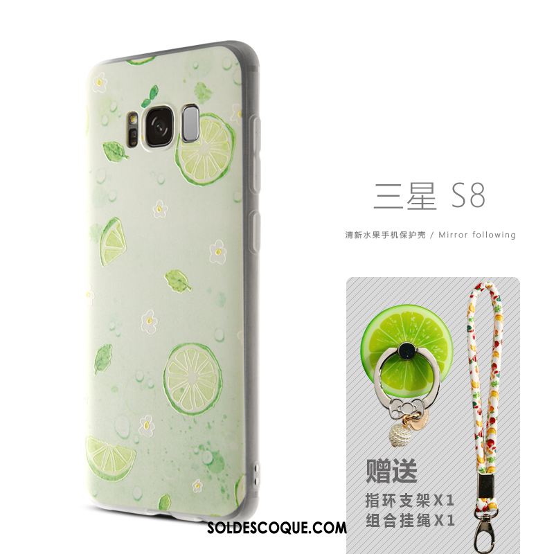 Coque Samsung Galaxy S8 Fluide Doux Protection Tendance Téléphone Portable Étui En Vente