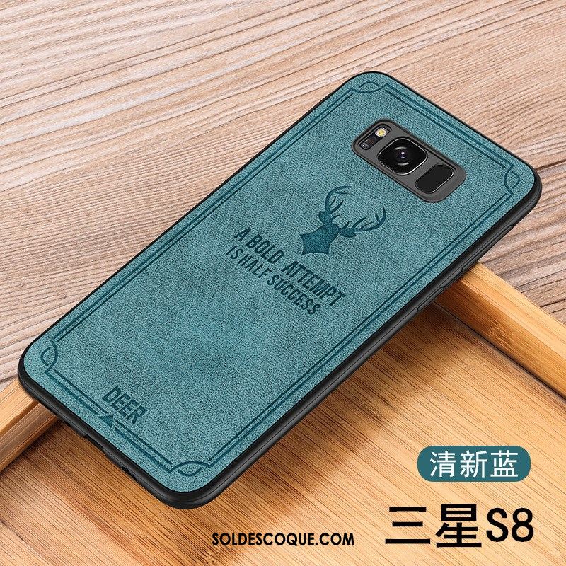 Coque Samsung Galaxy S8 Modèle Fleurie Tout Compris Téléphone Portable Tissu Silicone Soldes