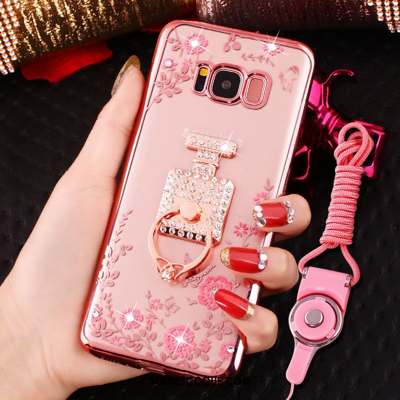 Coque Samsung Galaxy S8+ Nouveau Anneau Étui Silicone Étoile Housse En Vente