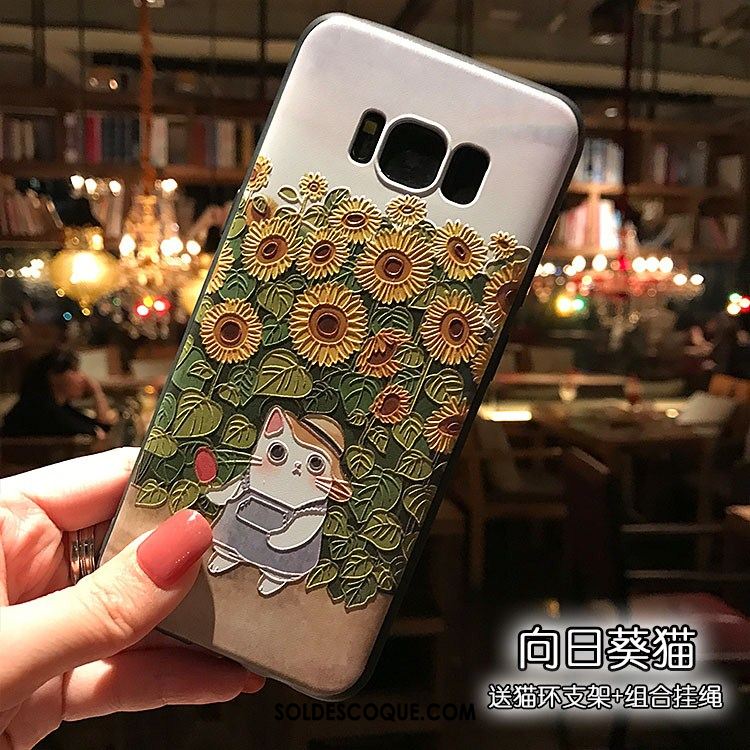 Coque Samsung Galaxy S8+ Personnalité Créatif Gaufrage Fluide Doux Étoile Pas Cher