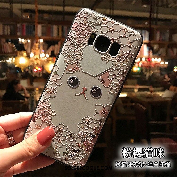 Coque Samsung Galaxy S8+ Personnalité Créatif Gaufrage Fluide Doux Étoile Pas Cher