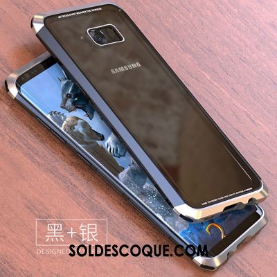 Coque Samsung Galaxy S8+ Protection Marque De Tendance Border Étui Verre En Ligne