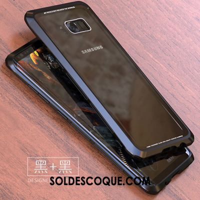 Coque Samsung Galaxy S8+ Protection Marque De Tendance Border Étui Verre En Ligne