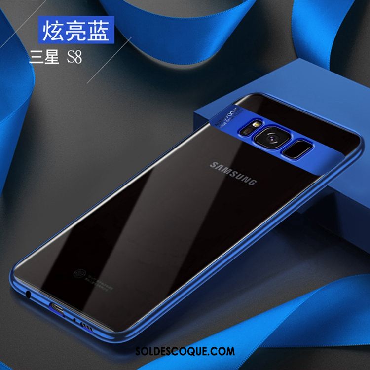 Coque Samsung Galaxy S8 Protection Téléphone Portable Transparent Incassable Silicone En Ligne