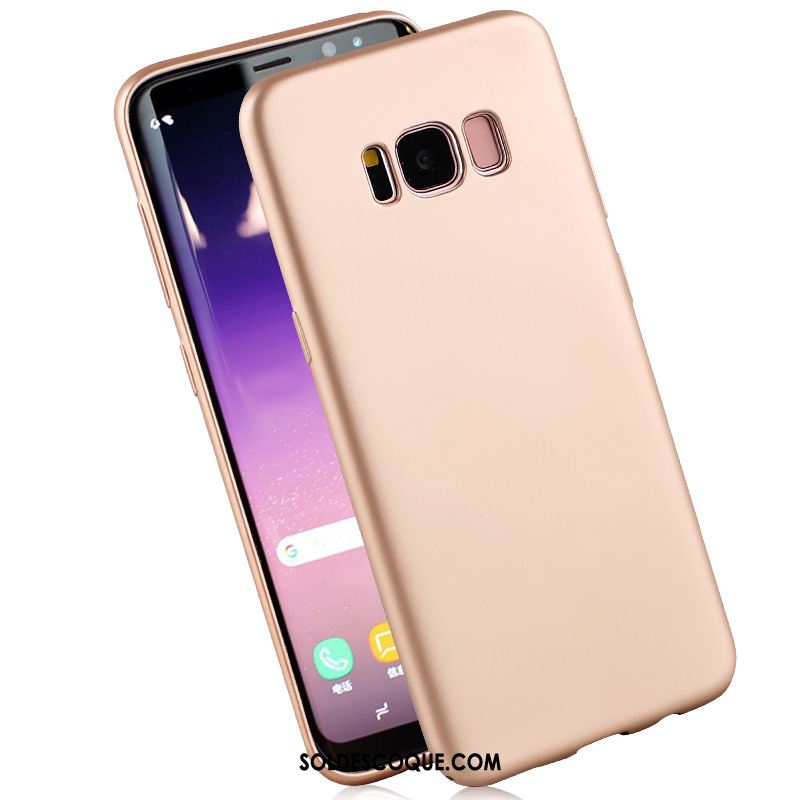 Coque Samsung Galaxy S8+ Rouge Tout Compris Simple Pu Étoile Soldes