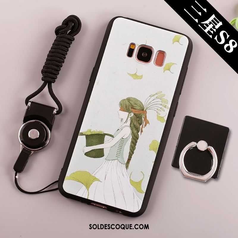 Coque Samsung Galaxy S8+ Tendance Silicone Grand Étoile Bleu Soldes