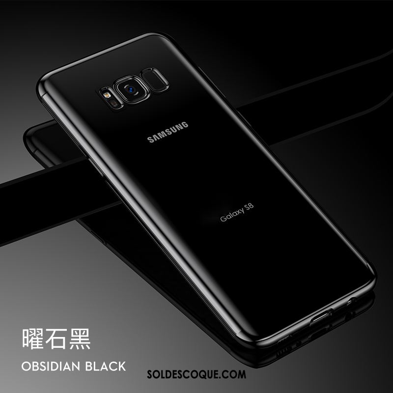 Coque Samsung Galaxy S8 Tout Compris Transparent Incassable Téléphone Portable Marque De Tendance Soldes