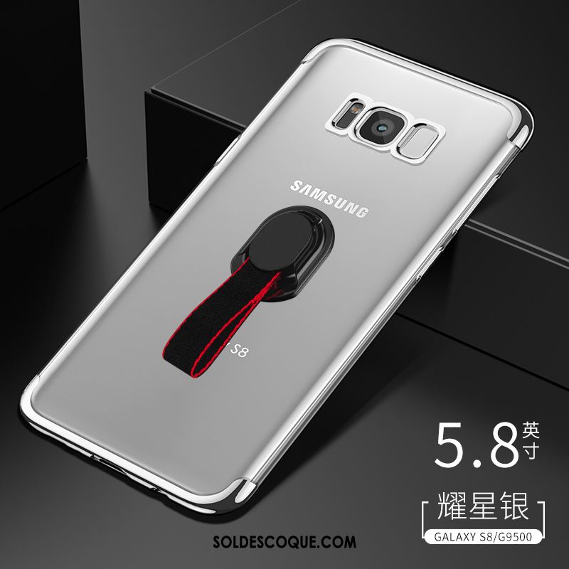 Coque Samsung Galaxy S8 Tout Compris Transparent Incassable Téléphone Portable Marque De Tendance Soldes