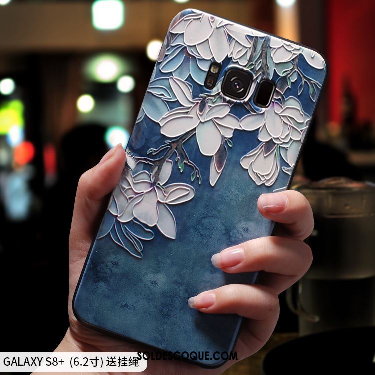 Coque Samsung Galaxy S8+ Très Mince Vert Fluide Doux Étoile Étui France