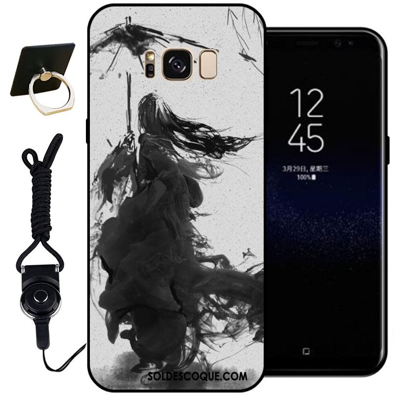 Coque Samsung Galaxy S8+ Téléphone Portable Peinture Étoile Silicone Gaufrage Pas Cher