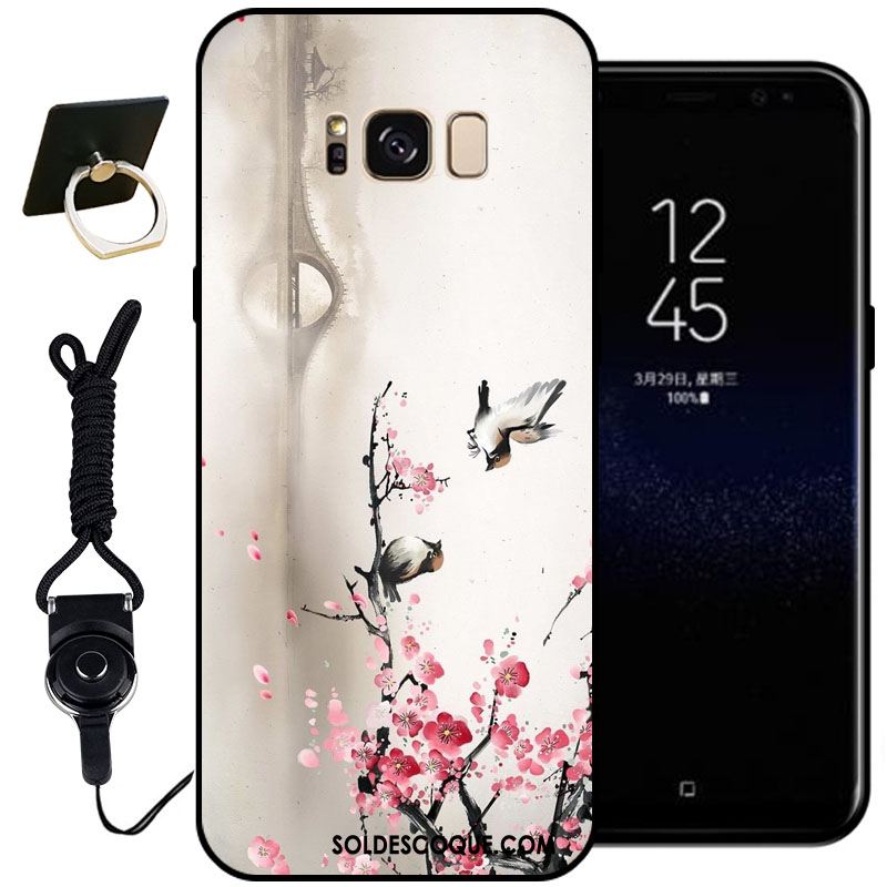 Coque Samsung Galaxy S8+ Téléphone Portable Peinture Étoile Silicone Gaufrage Pas Cher