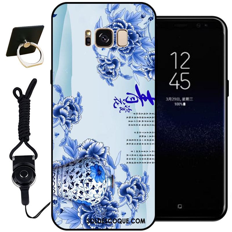 Coque Samsung Galaxy S8+ Téléphone Portable Peinture Étoile Silicone Gaufrage Pas Cher