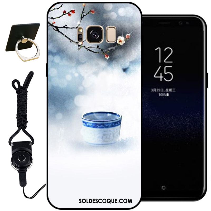 Coque Samsung Galaxy S8+ Téléphone Portable Peinture Étoile Silicone Gaufrage Pas Cher