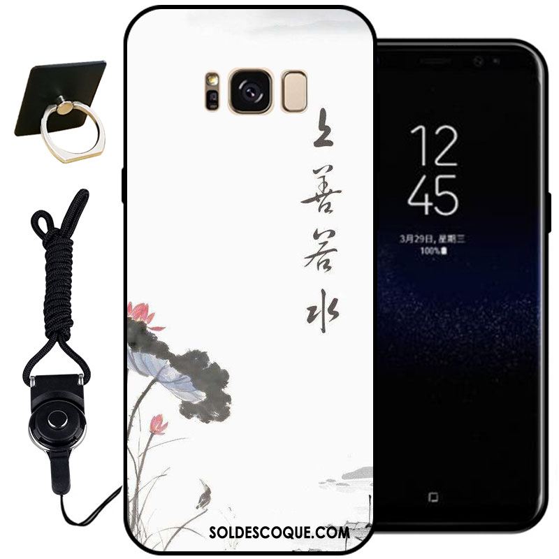 Coque Samsung Galaxy S8+ Téléphone Portable Peinture Étoile Silicone Gaufrage Pas Cher