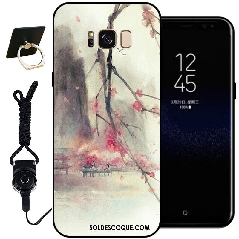 Coque Samsung Galaxy S8+ Téléphone Portable Peinture Étoile Silicone Gaufrage Pas Cher