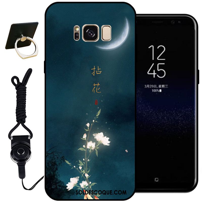 Coque Samsung Galaxy S8+ Téléphone Portable Peinture Étoile Silicone Gaufrage Pas Cher