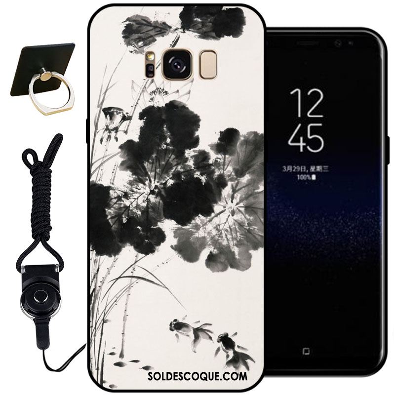 Coque Samsung Galaxy S8+ Téléphone Portable Peinture Étoile Silicone Gaufrage Pas Cher