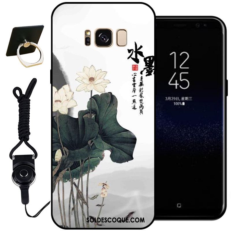 Coque Samsung Galaxy S8+ Téléphone Portable Peinture Étoile Silicone Gaufrage Pas Cher