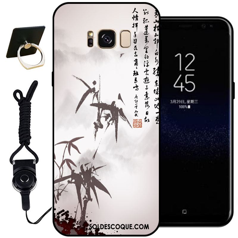 Coque Samsung Galaxy S8+ Téléphone Portable Peinture Étoile Silicone Gaufrage Pas Cher