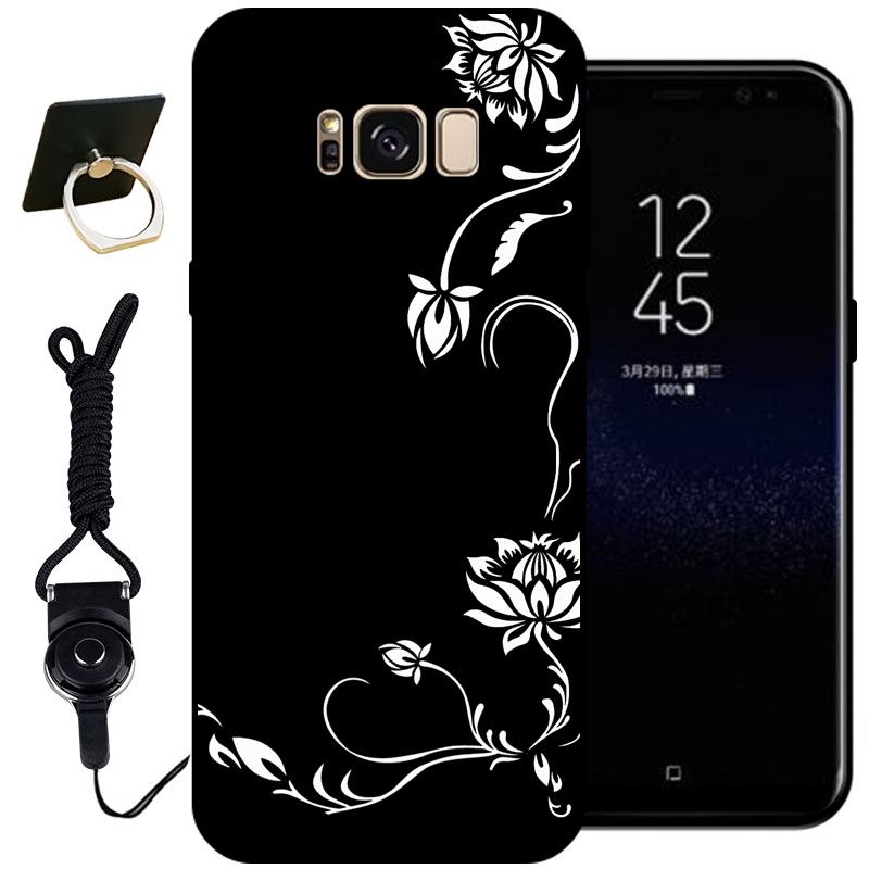 Coque Samsung Galaxy S8+ Téléphone Portable Peinture Étoile Silicone Gaufrage Pas Cher