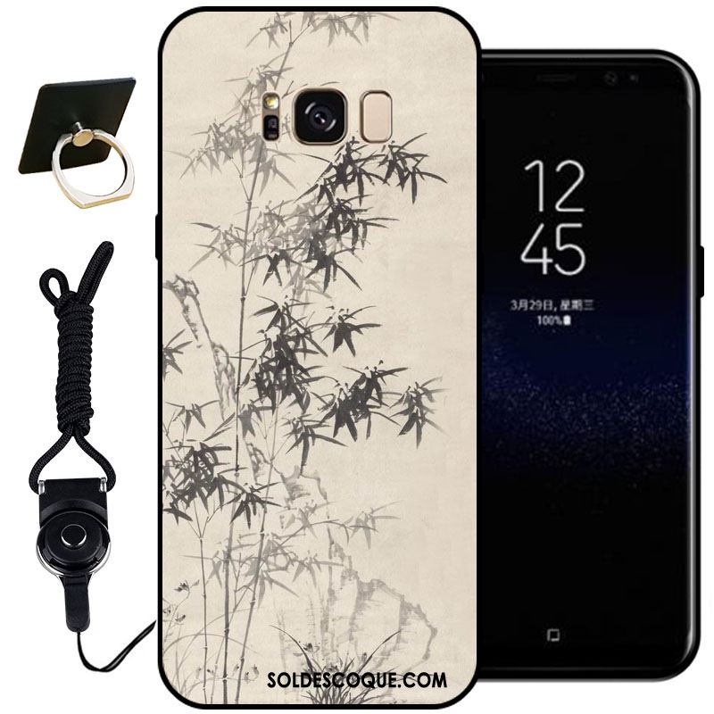 Coque Samsung Galaxy S8+ Téléphone Portable Peinture Étoile Silicone Gaufrage Pas Cher