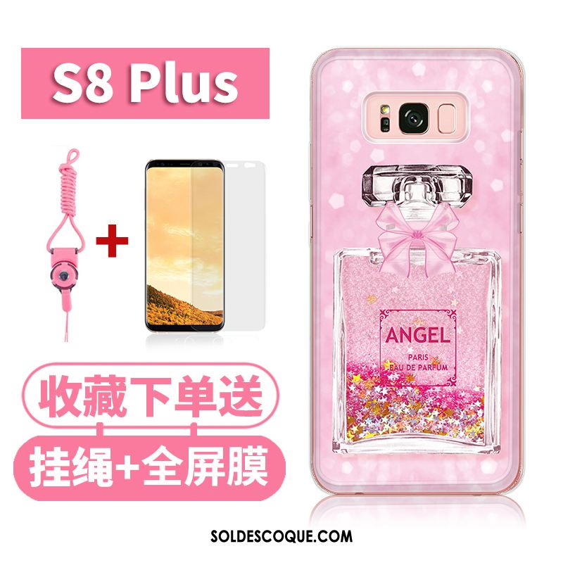 Coque Samsung Galaxy S8+ Téléphone Portable Quicksand Étui Incassable Tendance Housse Pas Cher