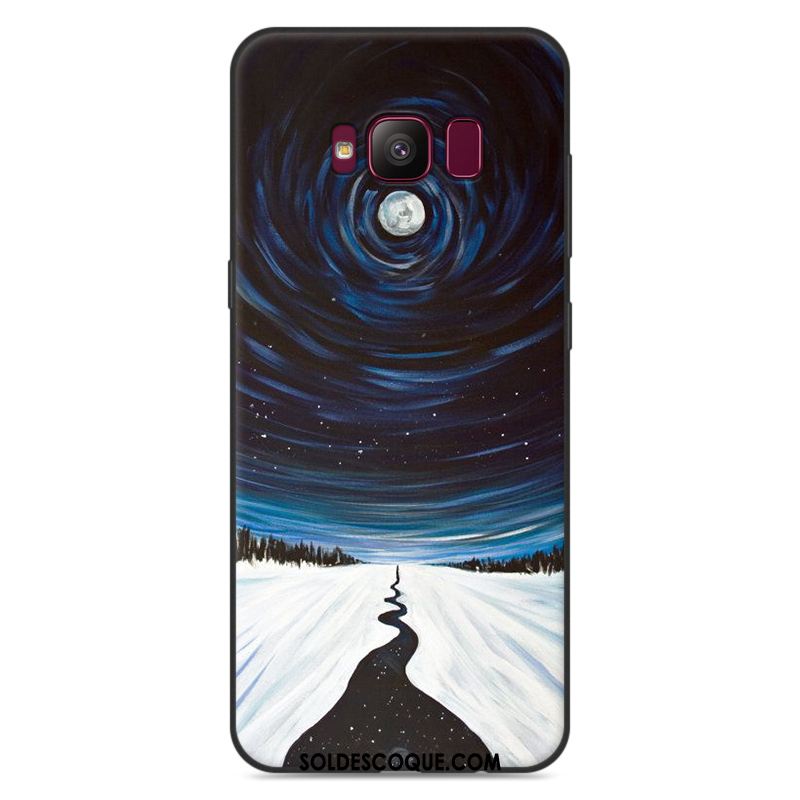 Coque Samsung Galaxy S8 Étoile Incassable Silicone Téléphone Portable Gris Soldes