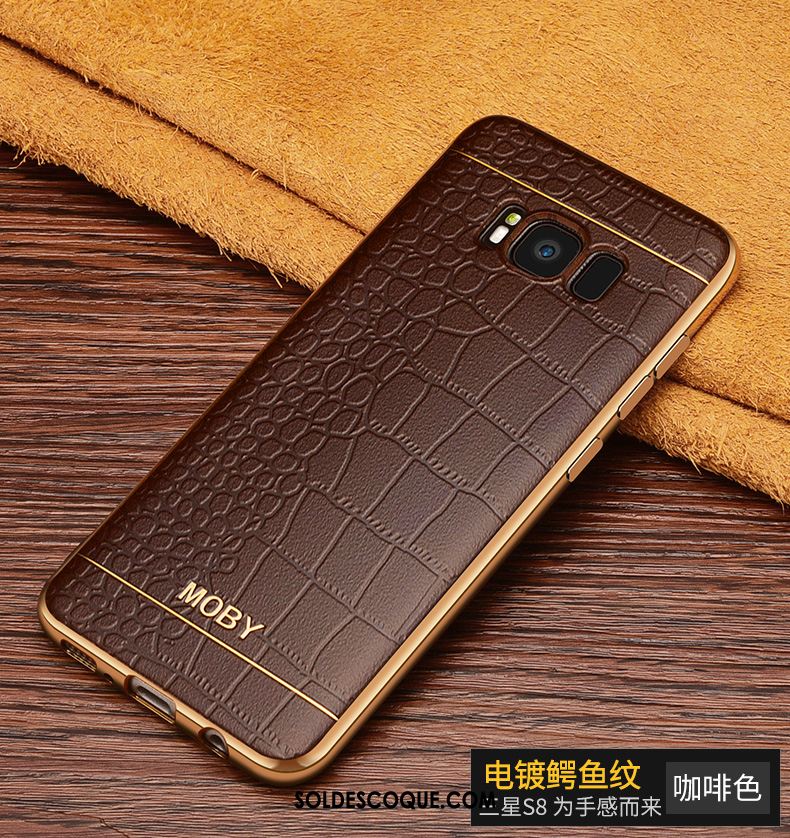 Coque Samsung Galaxy S8 Étoile Marron Fluide Doux Business Silicone En Ligne