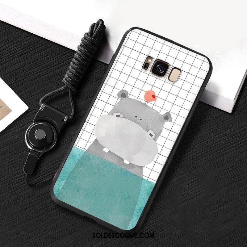 Coque Samsung Galaxy S8+ Étoile Protection Fluide Doux Silicone Bleu Housse En Ligne