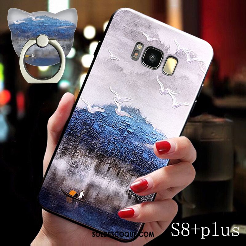 Coque Samsung Galaxy S8+ Étoile Protection Support Nouveau Créatif Pas Cher