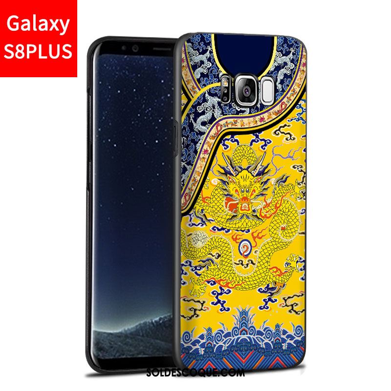 Coque Samsung Galaxy S8+ Étoile Rouge Étui Personnalité Téléphone Portable Soldes